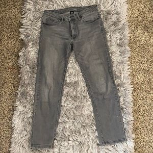 Calvin Klein gray slim boyfriend jeans